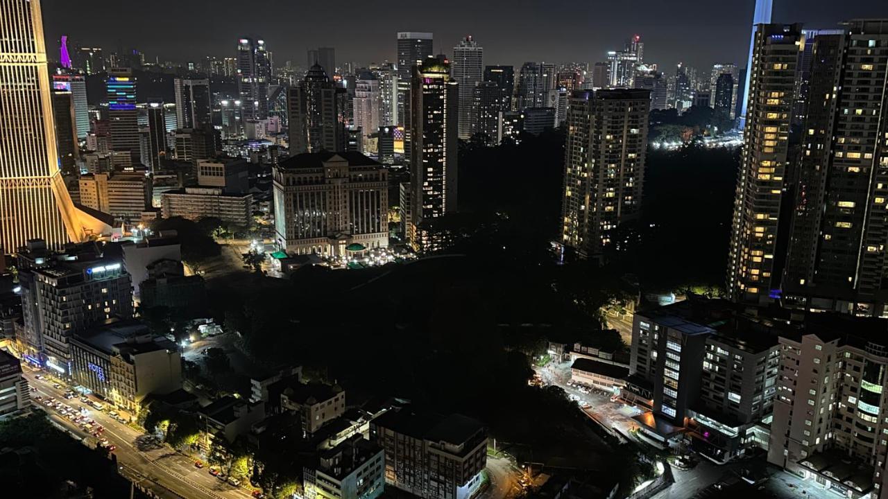 Skyline View In Bukit Bintang The Robertson 42F Apartment Kuala Lumpur Exterior foto