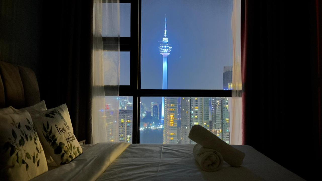 Skyline View In Bukit Bintang The Robertson 42F Apartment Kuala Lumpur Exterior foto