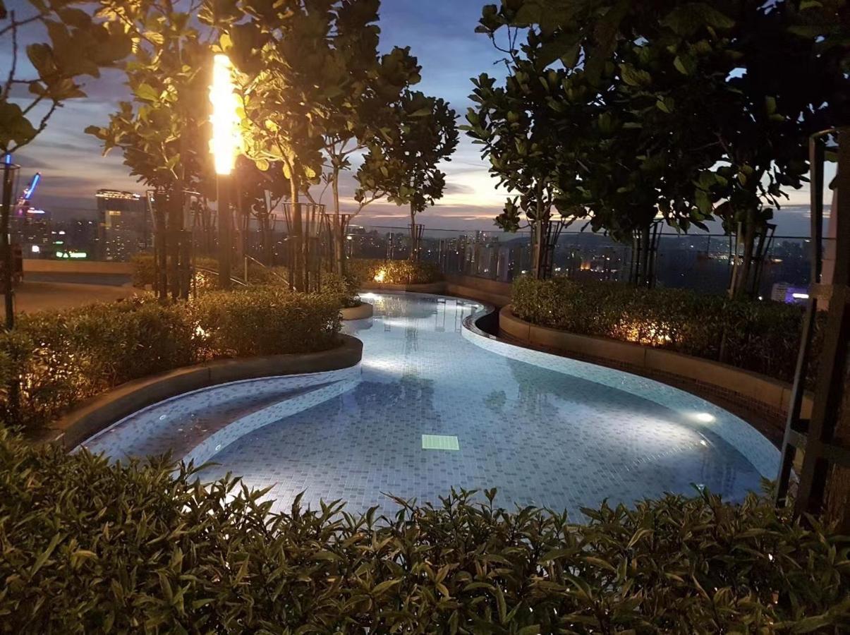 Skyline View In Bukit Bintang The Robertson 42F Apartment Kuala Lumpur Exterior foto
