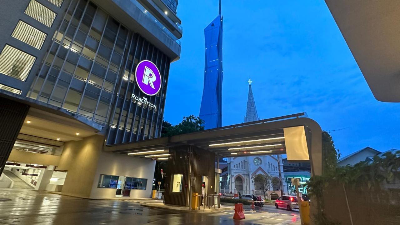 Skyline View In Bukit Bintang The Robertson 42F Apartment Kuala Lumpur Exterior foto