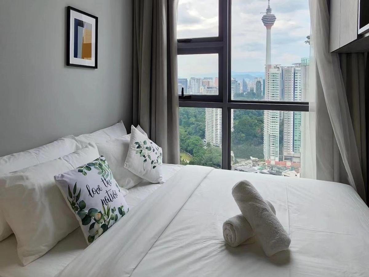 Skyline View In Bukit Bintang The Robertson 42F Apartment Kuala Lumpur Exterior foto