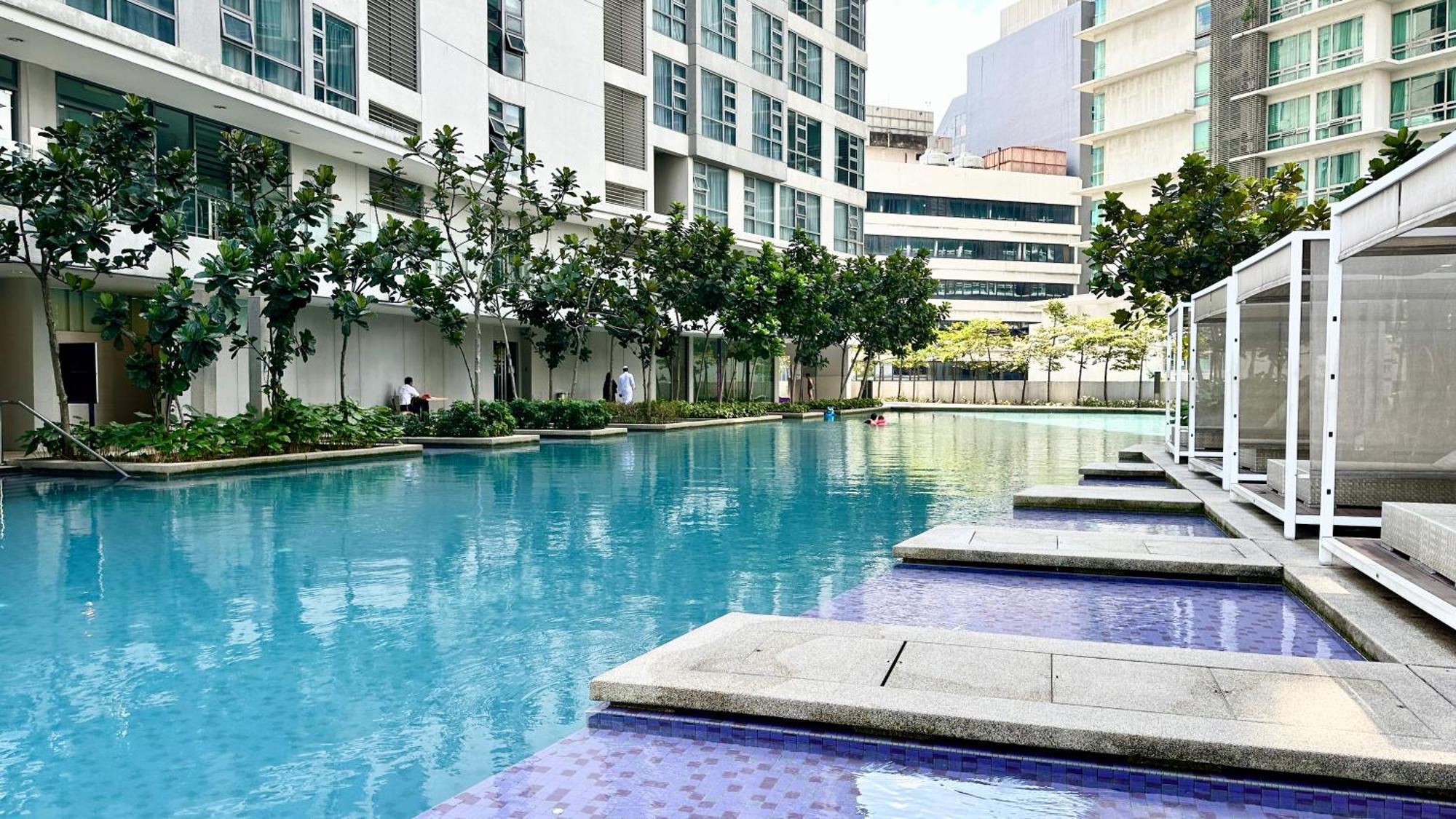 Skyline View In Bukit Bintang The Robertson 42F Apartment Kuala Lumpur Exterior foto
